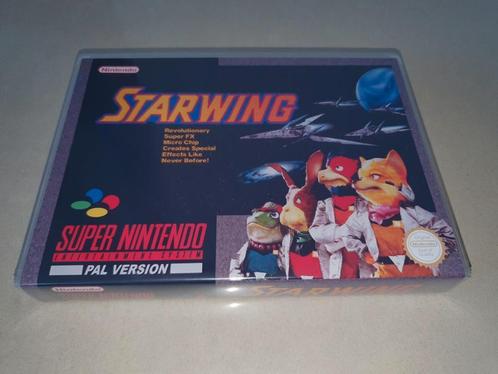 Starwing SNES Game Case, Consoles de jeu & Jeux vidéo, Jeux | Nintendo Super NES, Comme neuf, Envoi