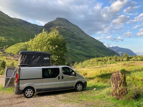 Renault trafic L2 dubbelcabine camper daktent autohome, Caravans en Kamperen, Mobilhomes, Particulier, Bus-model, tot en met 4