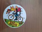 Vintage sticker cartoon Samo chips wielrenner top secret, Verzamelen, Ophalen of Verzenden, Gebruikt, Merk