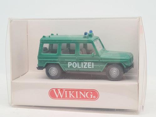 Mercedes Benz 230 GE police - Wiking 1:87, Hobby & Loisirs créatifs, Voitures miniatures | 1:87, Comme neuf, Voiture, Wiking, Envoi