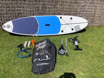 SUP Freeride Storm 30"XS" 9'10" in zeer goede staat en compl beschikbaar voor biedingen