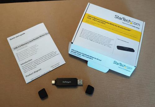 Lecteur de Carte Mémoire USB 3.0 StarTech, Informatique & Logiciels, Lecteurs de carte mémoire, Comme neuf, Enlèvement ou Envoi