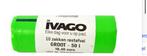 Zakken ivago Gent, Ophalen, Nieuw, Groen