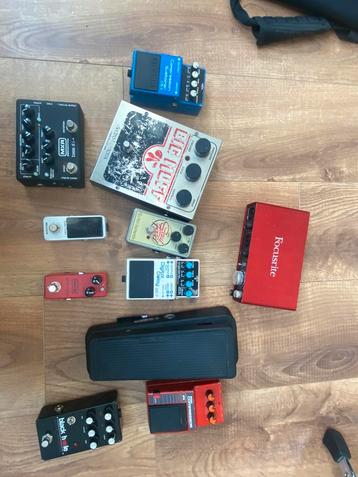 Pedales d’effet guitare et pedalboard a vendre, Musique & Instruments, Enlèvement, Utilisé, Guitare électrique