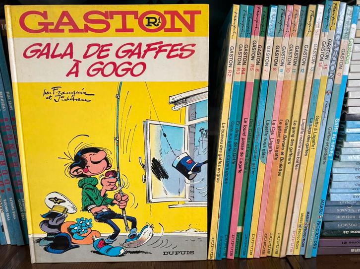 Gaston - Collection BD, Livres, BD, Comme neuf, Série complète ou Série, Enlèvement ou Envoi