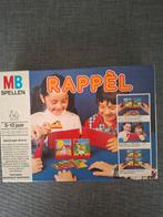 Gezelschapsspel Rappèl, Trois ou quatre joueurs, Enlèvement ou Envoi, Utilisé, MB SPELLEN