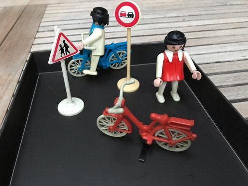 Playmobil vintage set 3573 - 2 fietsers/cyclists 1979, Kinderen en Baby's, Speelgoed | Playmobil, Gebruikt, Complete set, Ophalen of Verzenden