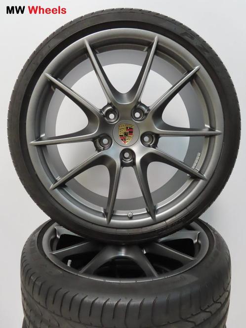Porsche 20 inch velgen 911 991  2 en 2 S met zomerbanden, Auto-onderdelen, Banden en Velgen, Banden en Velgen, Zomerbanden, 20 inch