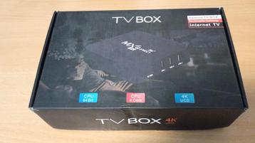 IP-TV Mxq Pro 5G 4K CPU 4-core 64-bits wifi Netflix Youtube beschikbaar voor biedingen