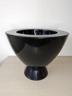 Grote zwarte vaas - geschikt voor binnen & buiten, Tuin en Terras, Ophalen of Verzenden, Zo goed als nieuw