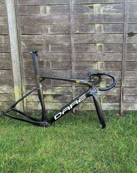 Dare VRSU FRAMESET, Vélos & Vélomoteurs, Vélos | Vélos de course, Comme neuf, Carbone, Enlèvement ou Envoi