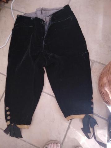 Antieke fluwelen broek beschikbaar voor biedingen