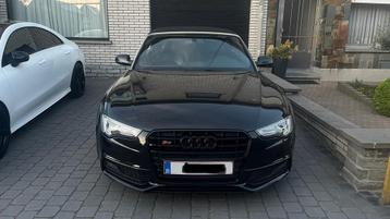 Audi A5 S-line Cabriolet Facelift, Autos, Cuir, Achat, Cabriolet, Noir