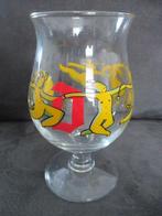 Duvel glas - The six hop devils, Collections, Verres & Petits Verres, Comme neuf, Enlèvement ou Envoi, Verre à bière