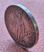 50 Francs. 1935  Pos A    Wereldtentoonstelling ! Her., Enlèvement ou Envoi, Monnaie en vrac, Argent, Argent