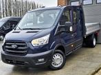 Ford Transit NIEUW 2025 0KM Scattolini Open Laadbak - 7Zits, Auto's, 4 deurs, Blauw, 7 zetels, Bedrijf