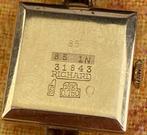 Damesklok — Richard 17 Jewels Swiss — 18K goud, Ophalen of Verzenden, Zo goed als nieuw
