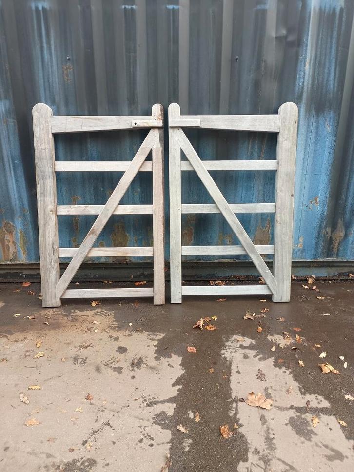 tuinpoort, Tuin en Terras, Tuinpoorten, Zo goed als nieuw, Draaipoort, Hout, 100 tot 150 cm, 150 tot 200 cm, Ophalen