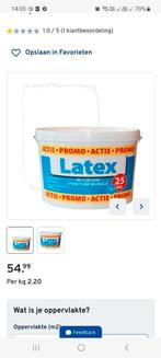 Witte verf latex, Doe-het-zelf en Bouw, Ophalen, Zo goed als nieuw, Verf