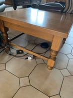 Salontafel   Eik. 80 op 80 cm, Antiek en Kunst, Ophalen