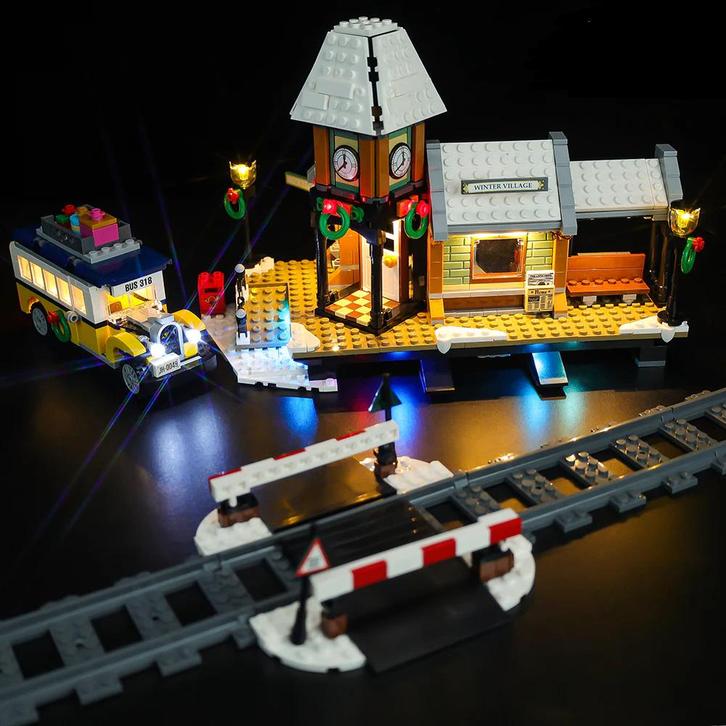 Éclairage LED pour la station 10259 Winterdorp New, Enfants & Bébés, Jouets | Blocs de construction, Neuf, Autres marques, Enlèvement ou Envoi