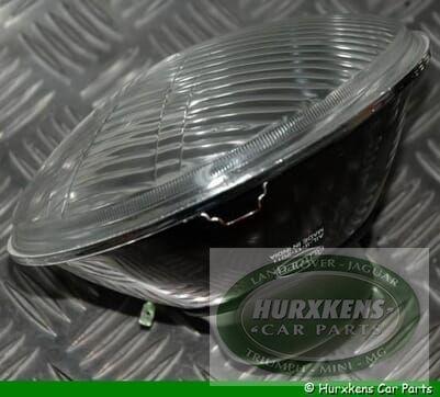 Koplamp bol/convex glas 7 inch met stadslicht, Auto-onderdelen, Verlichting, Land Rover, Nieuw, Ophalen of Verzenden