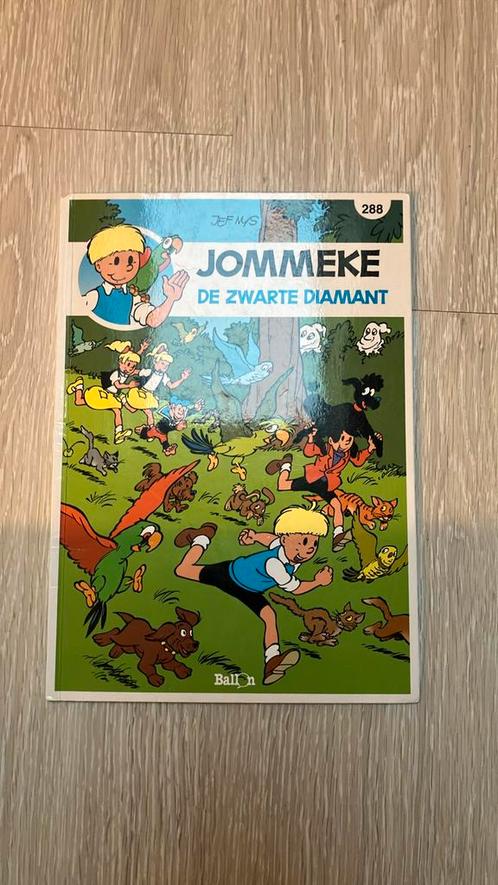 Jommeke - Nr 288 De zwarte diamant, Boeken, Stripverhalen, Zo goed als nieuw, Ophalen of Verzenden