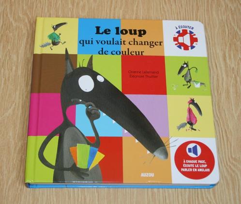 Livre audio en anglais le Loup, les couleurs et les jours, Boeken, Kinderboeken | Kleuters, Gelezen, Fictie algemeen, 5 of 6 jaar