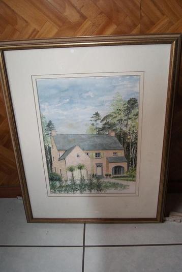 Schilderij Arie Kuijpers, 48 op 61 cm beschikbaar voor biedingen