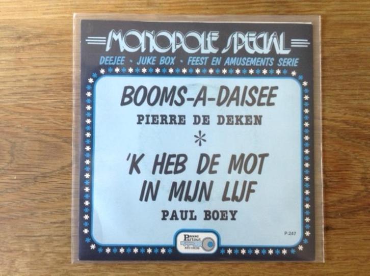 single pierre de deken / paul boey, Cd's en Dvd's, Vinyl Singles, Single, Nederlandstalig, 7 inch, Ophalen of Verzenden