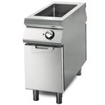 Bain-marie électrique professionnel sur coffre avec portes e, Ophalen of Verzenden, Nieuw in verpakking, Fornuis, Frituur en Grillen