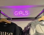 Neon verlichting GIRLS, Ophalen, Zo goed als nieuw, Lichtbak of (neon) lamp