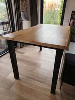 Hoge eiken tafel, Huis en Inrichting, Tafels | Eettafels, Ophalen, 100 tot 150 cm, Eikenhout, Zo goed als nieuw