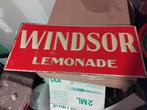 Panneau publicitaire pour limonade Windsor, Comme neuf, Enlèvement ou Envoi, Panneau publicitaire