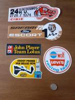 Autosport stickers 1970's Zolder, Francorchamps, Verzamelen, Verzenden