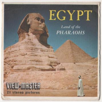 View-master Egypt 3300 A B C Boekje ENG beschikbaar voor biedingen