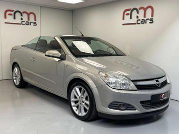 Opel Astra TwinTop 1.6i benzine 66.000km Airco Cruise Grnt, Autos, Cuir, Argent ou Gris, Achat, Entreprise