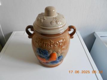 Vintage Rumtopf pot beschikbaar voor biedingen
