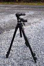 Trépied Manfrotto 055B Pro + tête 141RC, Audio, Tv en Foto, Fotografie | Statieven en Balhoofden, Ophalen of Verzenden, Gebruikt
