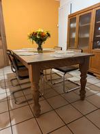 Table ferme chene massif, Maison & Meubles, Enlèvement, Utilisé