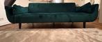 Omvormbare bank, Huis en Inrichting, Ophalen, Zo goed als nieuw, Vintage velour vert