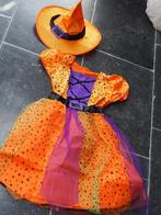 verkleedjurk halloween: heksenkleed maat 140, Ophalen of Verzenden