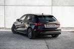Audi A3 sportback S-Line | zetelverwarming | 19" wielen + ex, Auto's, Audi, Automaat, Zwart, Start-stop-systeem, Zwart