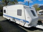 Caravan Hobby 540UL met mover vaste prijs, Caravanes & Camping, Réfrigérateur, Particulier, Lit fixe, Hobby