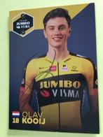 wielerkaart 2021 team jumbo visma  olav kooij signe, Sport en Fitness, Wielrennen, Verzenden, Zo goed als nieuw