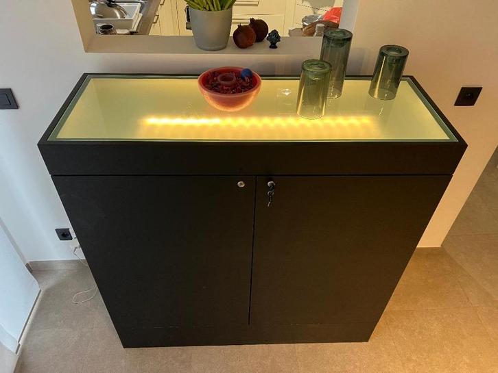 Meubles de rangement en parfait état, Huis en Inrichting, Kasten | Ladekasten, Gebruikt, 100 tot 150 cm, 25 tot 50 cm, Overige houtsoorten