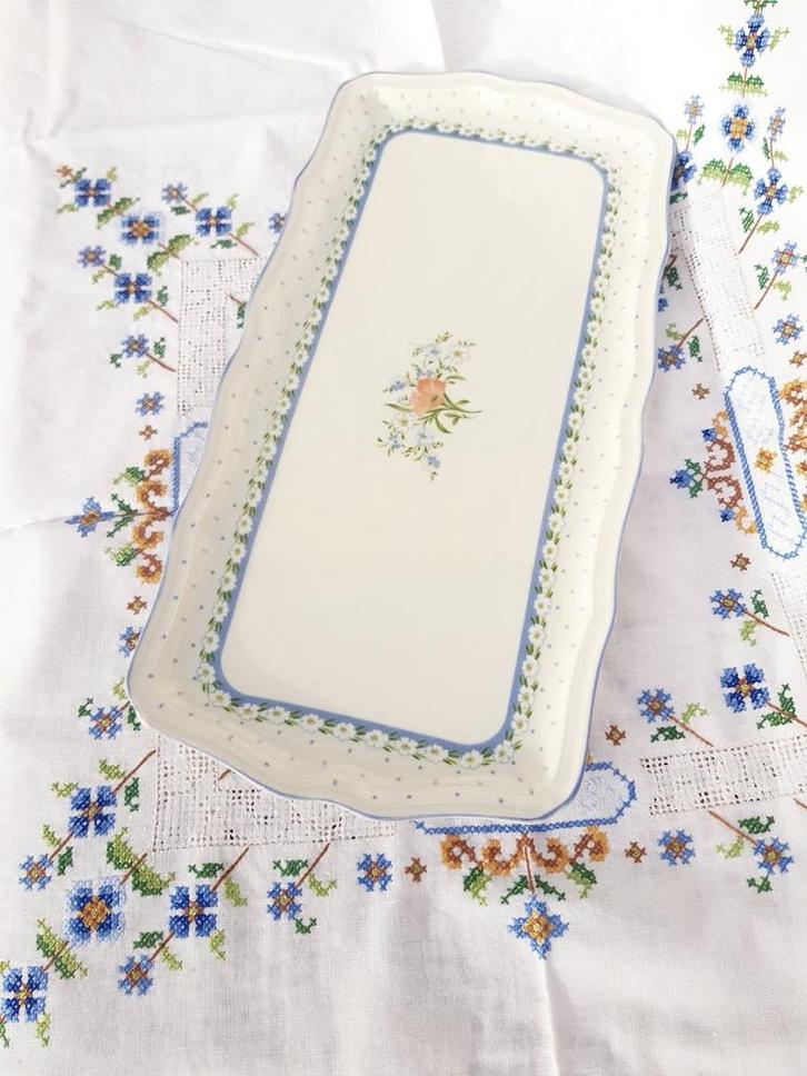 🔥VILLEROY & BOCH🔥 assiette de service "romantica" fleurs, Antiek en Kunst, Antiek | Servies los, Ophalen of Verzenden