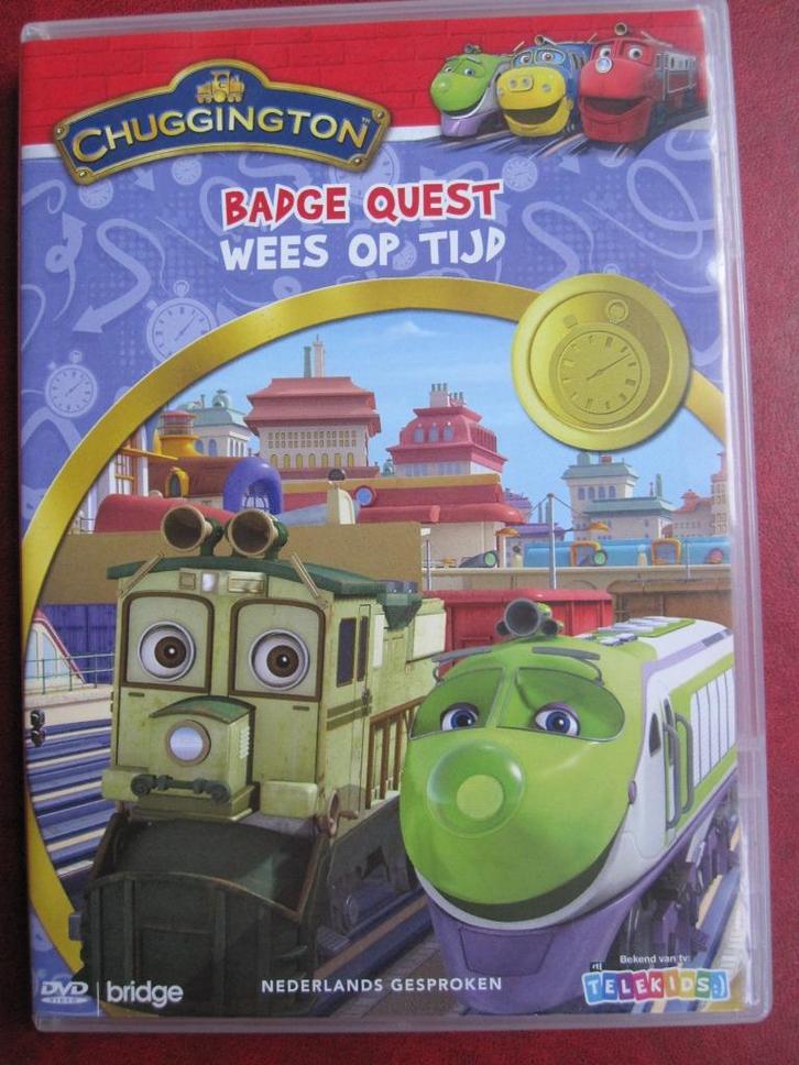 Chuggington - Wees op tijd, Cd's en Dvd's, Dvd's | Kinderen en Jeugd, Zo goed als nieuw, Tv fictie, Avontuur, Alle leeftijden