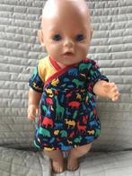 168. Babyborn: Nieuw tricot jurkje met dieren, Baby Pop, Enlèvement ou Envoi, Neuf