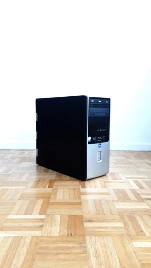 PC - Ordinateur - Tour de bureau - Windows, Computers en Software, Desktop Pc's, Zo goed als nieuw, 4 Ghz of meer, HDD, 4 GB, Met videokaart